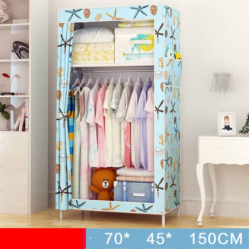 Single Dormitory Dust Closed Wardrobe – Compact Storage