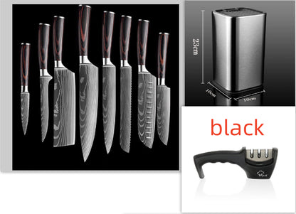 Chef Knives Kitchen Knives Cleaver and Slicing Knife Set