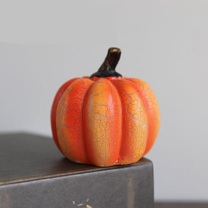 Buy Halloween LED Pumpkin Lantern Resin Candle Light Decor