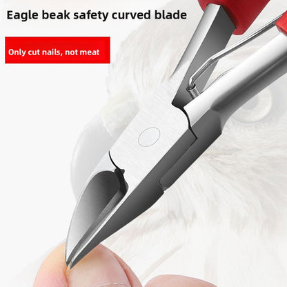 Eagle-beak nail scissors