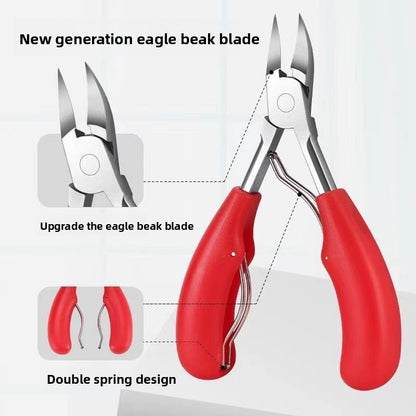 Eagle-beak nail scissors