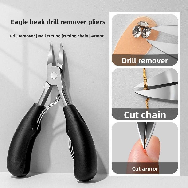 Eagle-beak nail scissors