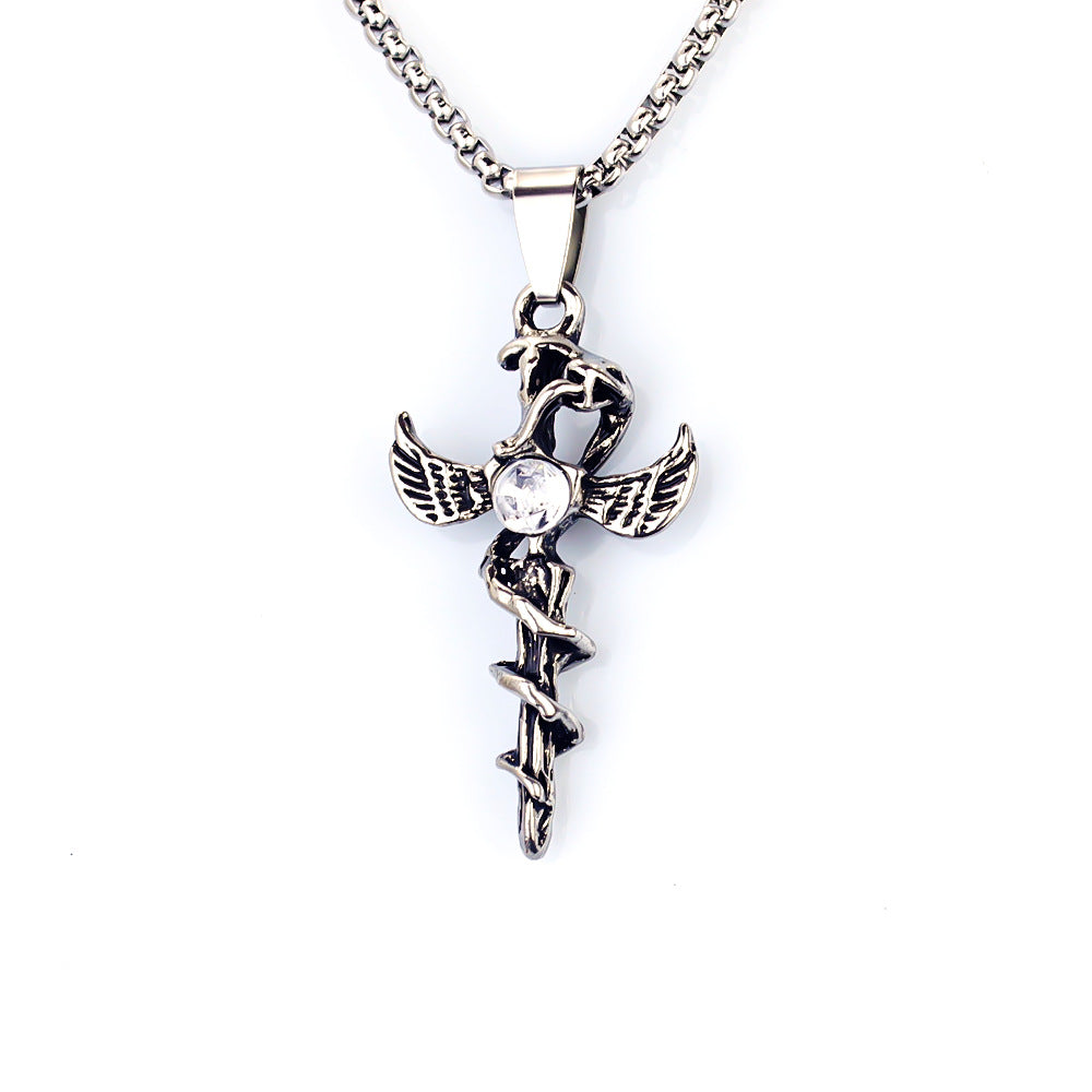 Eagle Wings Pendant Necklace