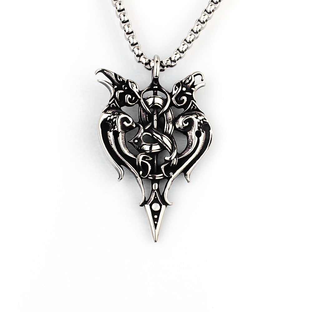 Eagle Wings Pendant Necklace