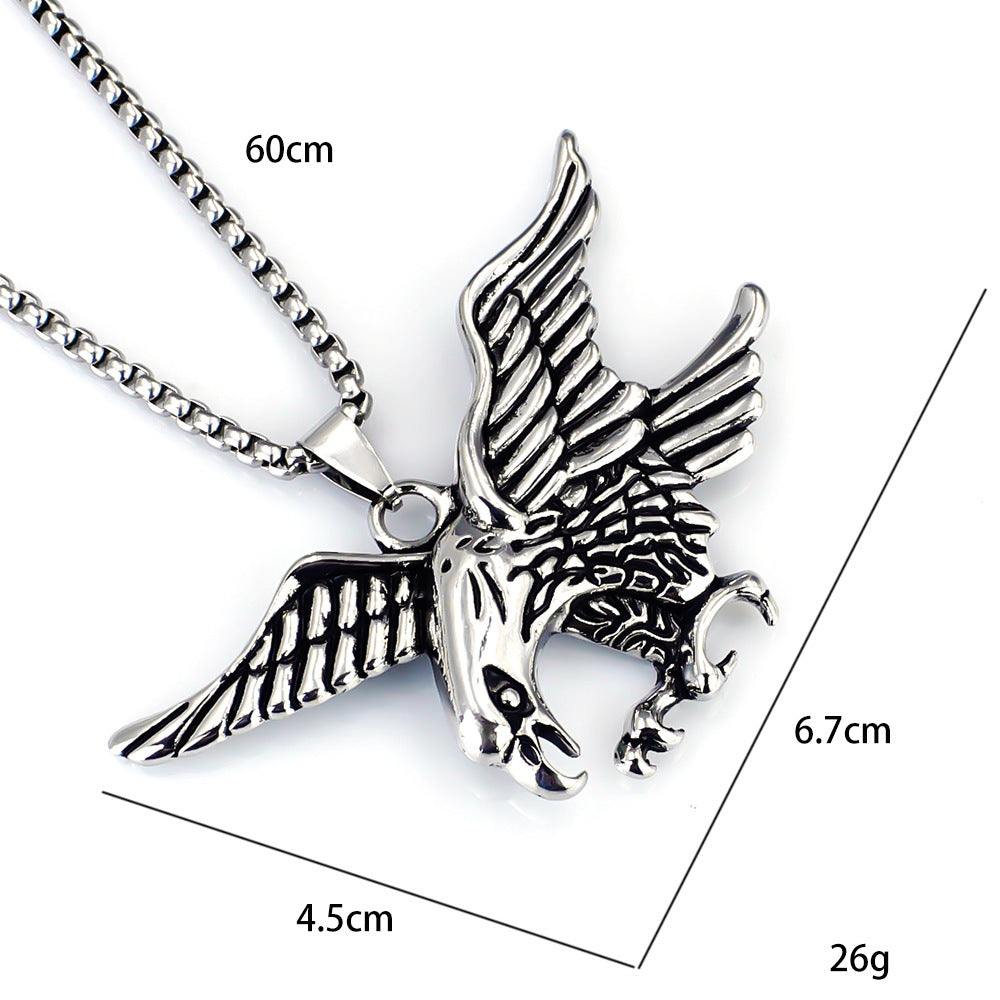 Eagle Wings Pendant Necklace