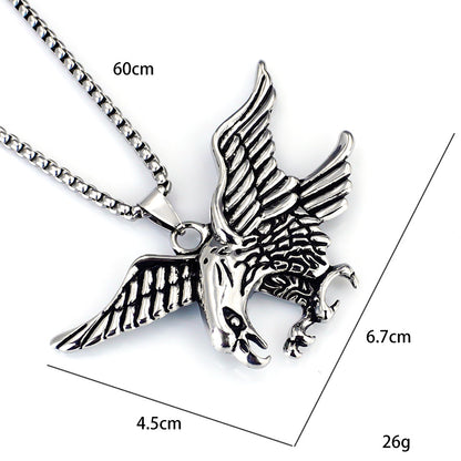 Eagle Wings Pendant Necklace