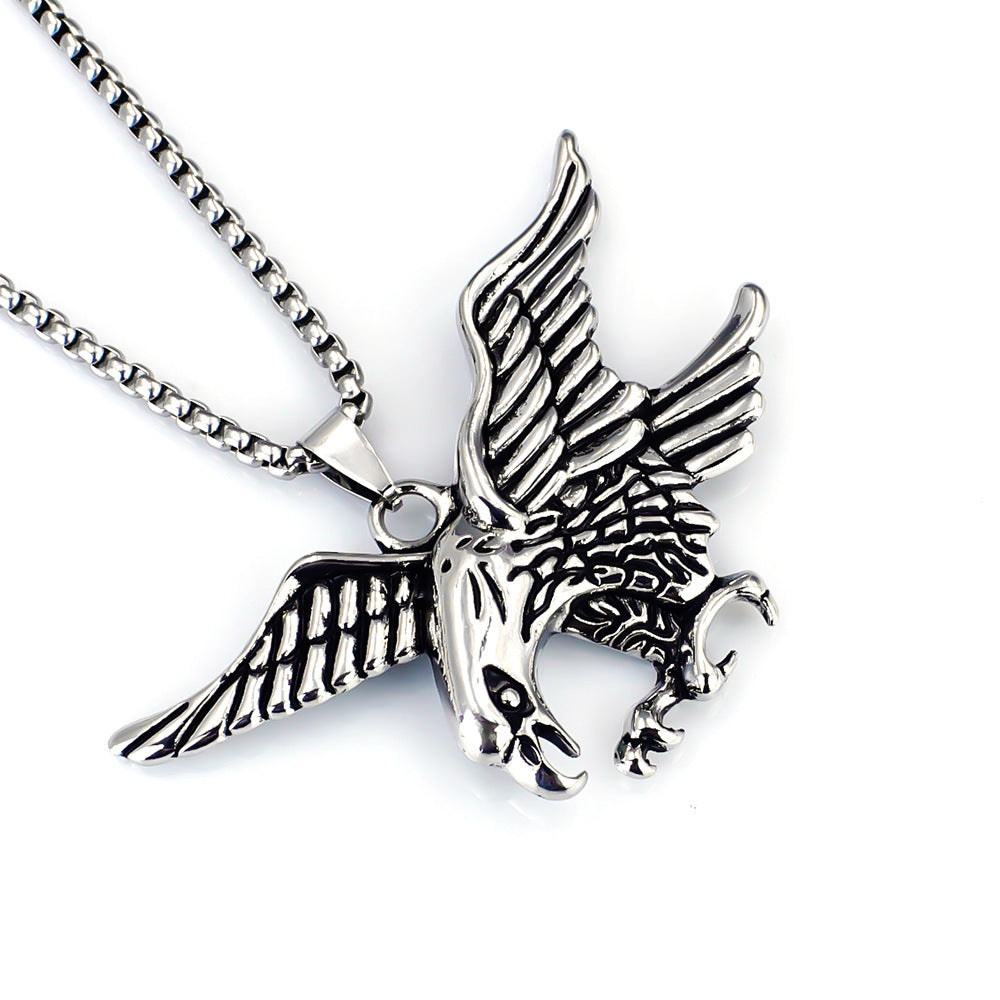 Eagle Wings Pendant Necklace