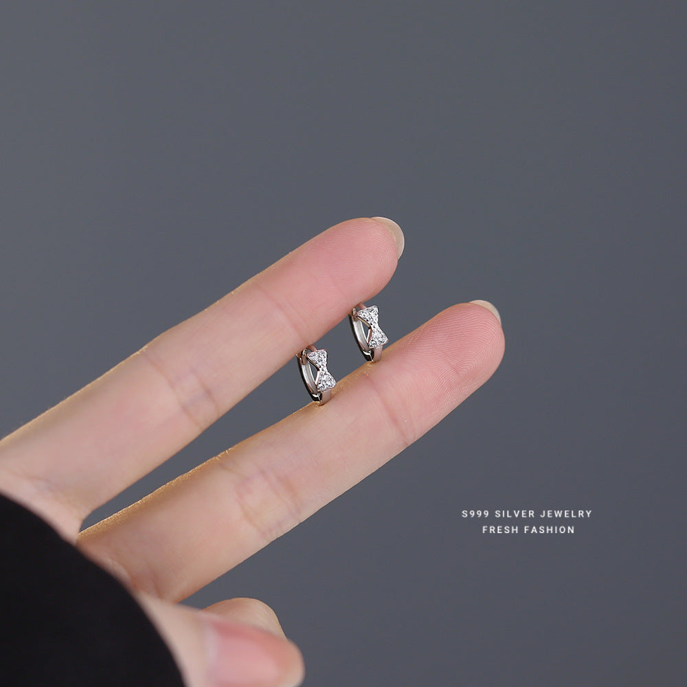 Ear bone stud earrings