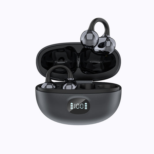 Ear clip wireless headphones