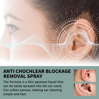 Ear Discomfort Clean Earwax Ear Health Care Spray