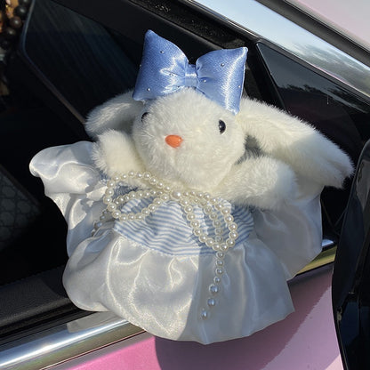 Ear-hanging rabbit plush toy