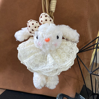 Ear-hanging rabbit plush toy