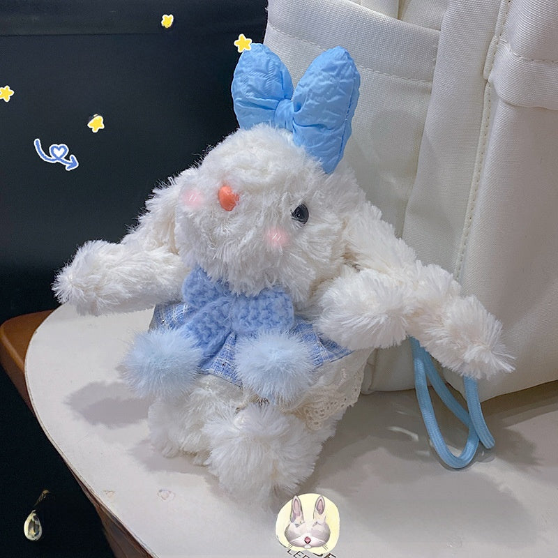 Ear-hanging rabbit plush toy