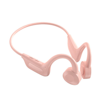 Ear-hooked bone-conduction Bluetooth headphones