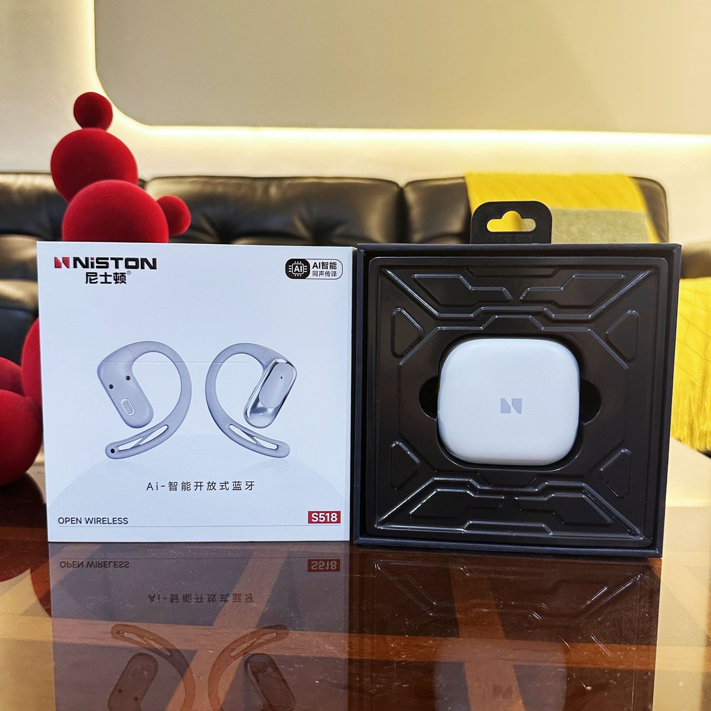 Ear-mounted OWS smart Bluetooth