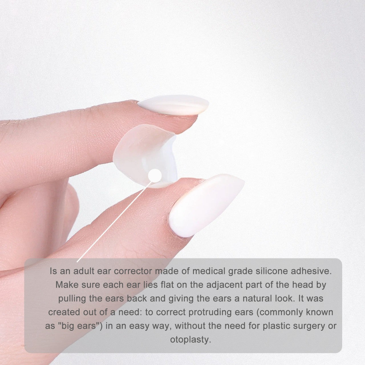 Ear pinna shaping waterproof ear patch
