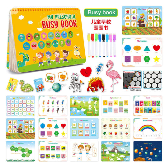 Early Education Quiet Book