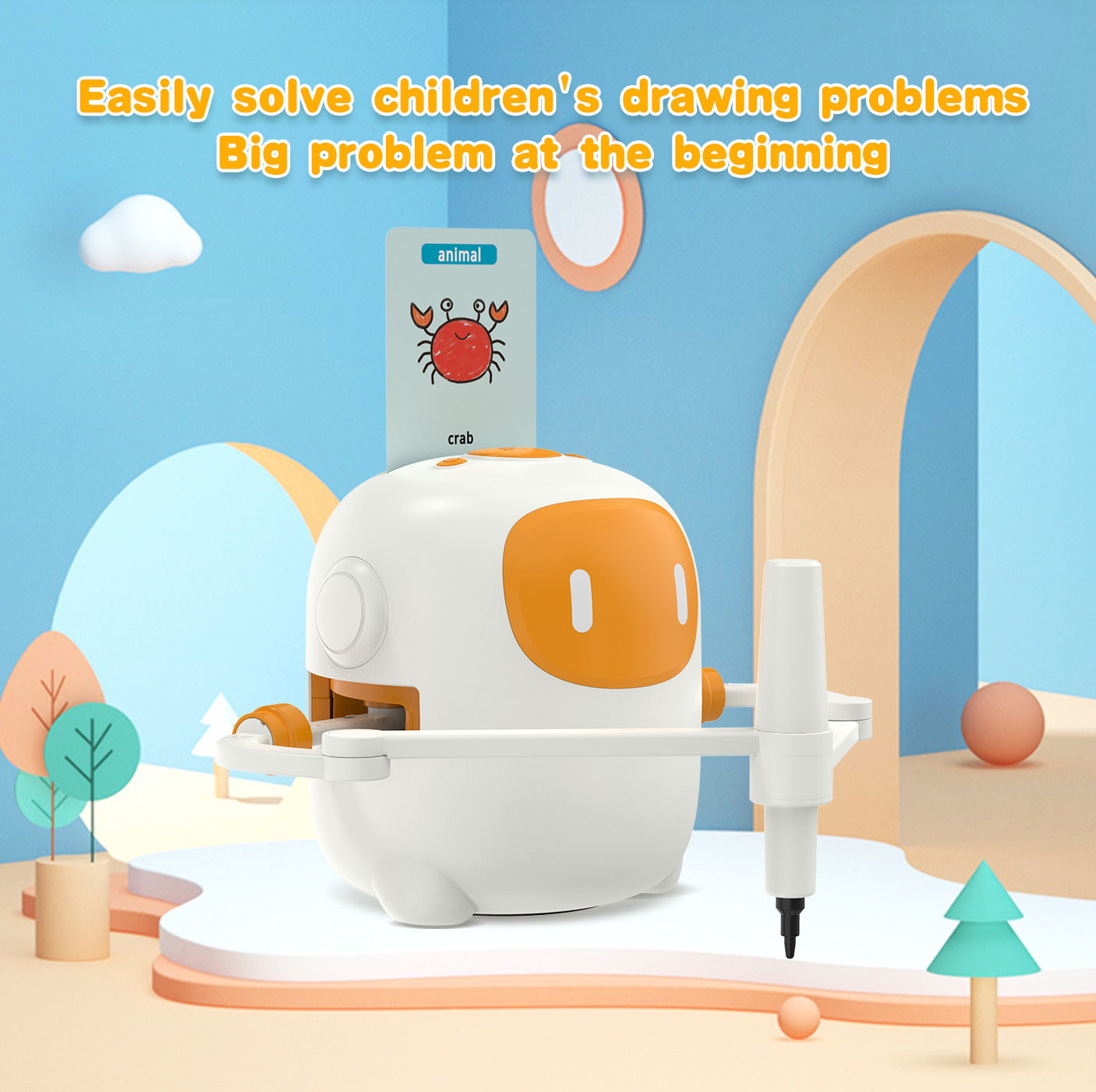 Early Education Smart Painting Robot for Kids