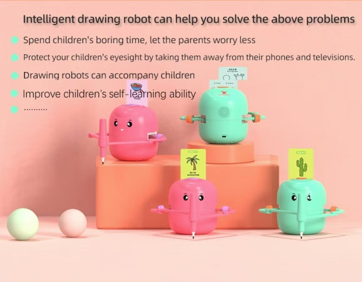 Early Education Smart Painting Robot for Kids
