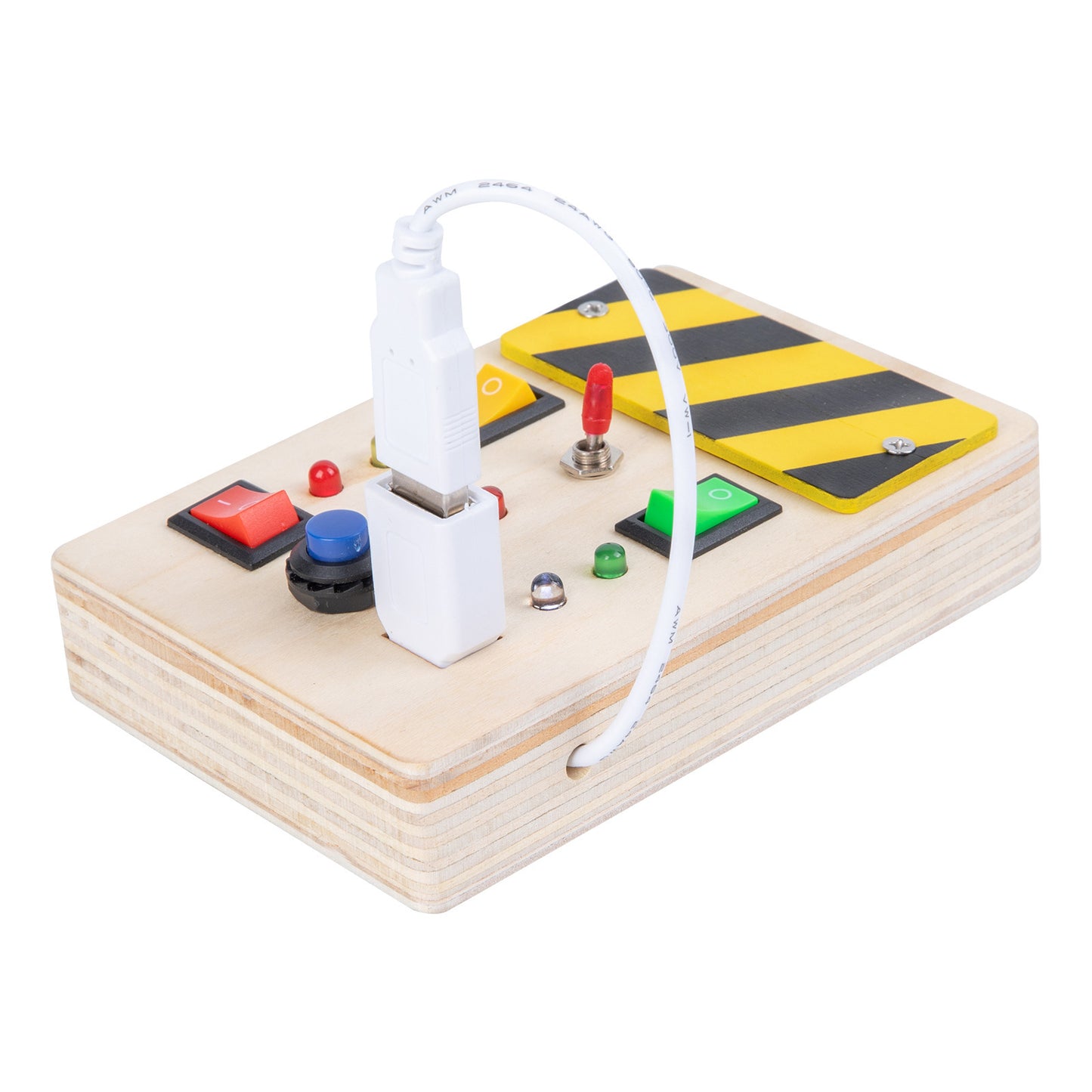 early education wooden led lamp