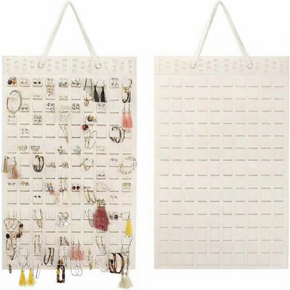 Earring storage hanging bag