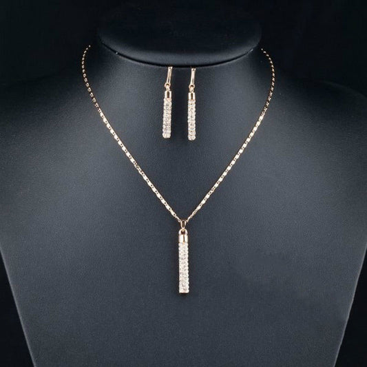 Earrings and Necklace Set