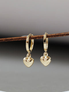 Round Ear Stud 7mm 10K Gold
