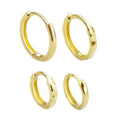 18K Gold 7mm Single Stud Earring