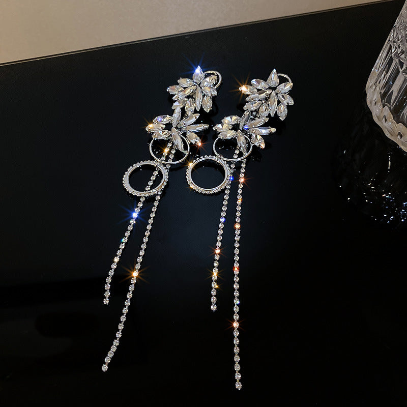 Earrings with a light luxury and high-end feel for women
