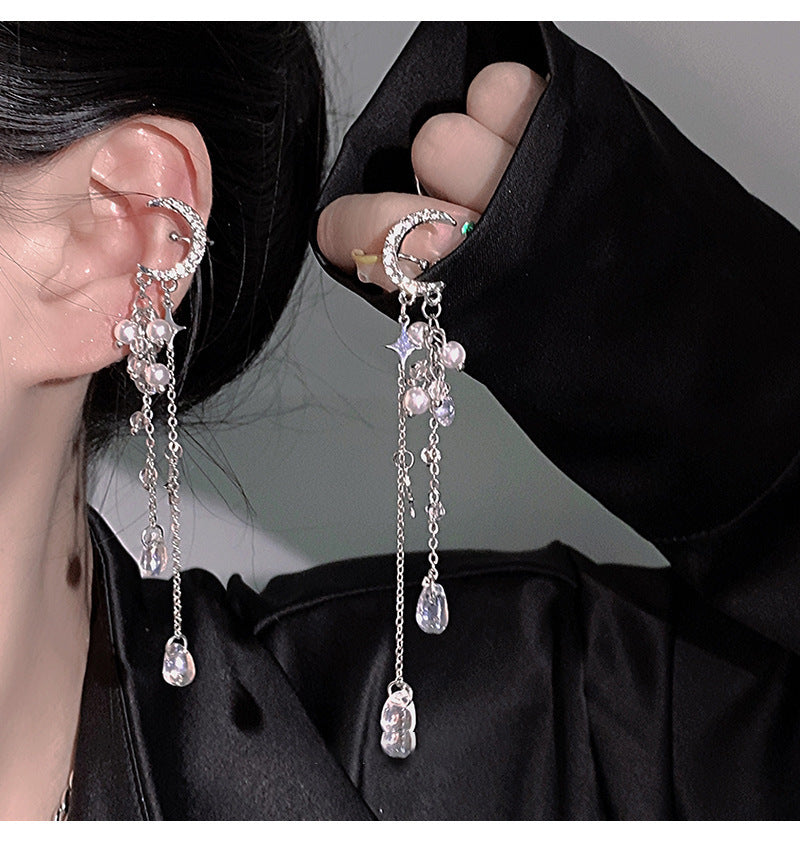 Earrings with a light luxury and high-end feel for women