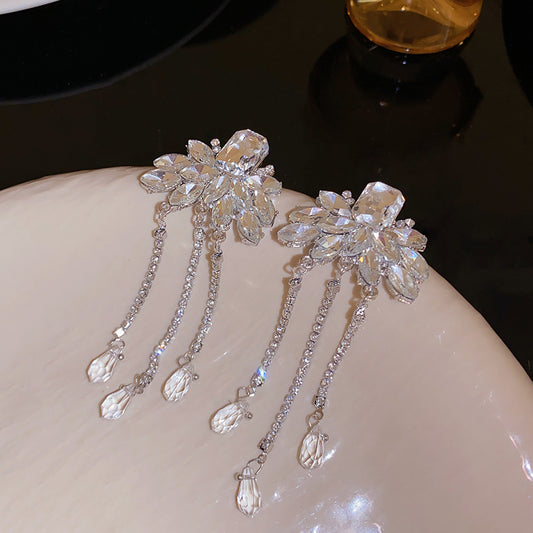 Earrings with a light luxury and high-end feel for women
