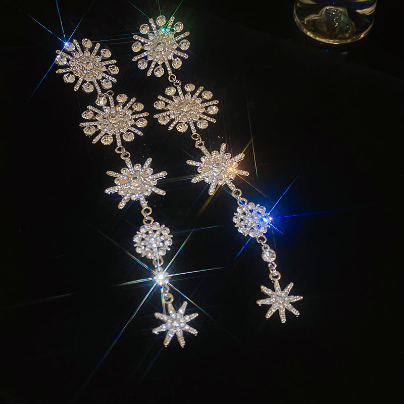 Earrings with a light luxury and high-end feel for women