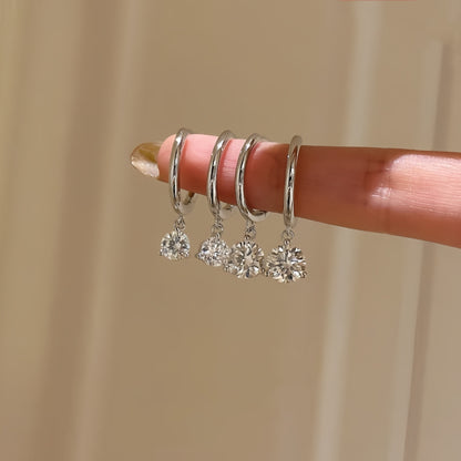 Earrings Zircon