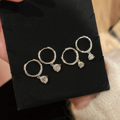 Earrings Zircon