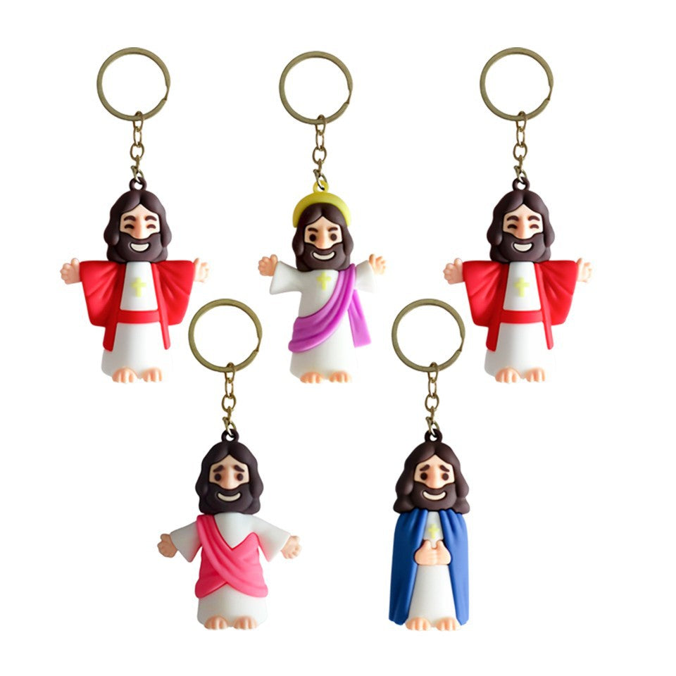 Easter figurine keychain