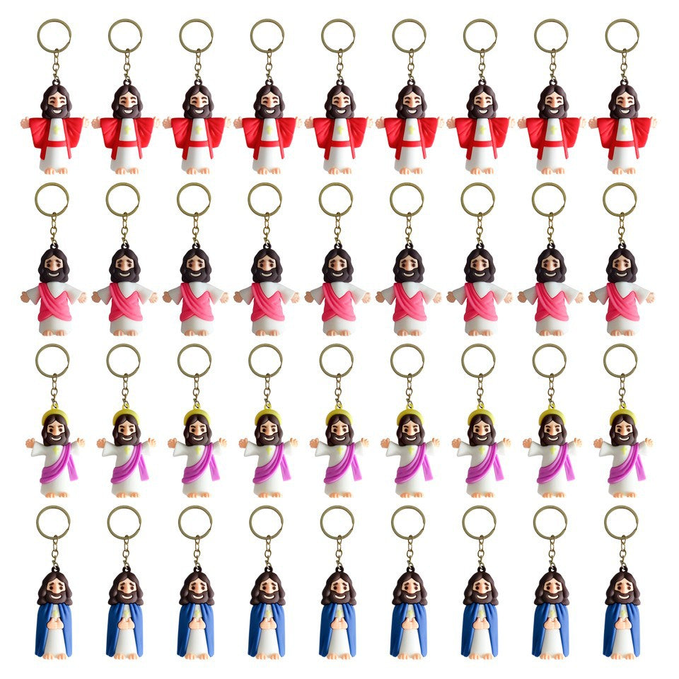Easter figurine keychain
