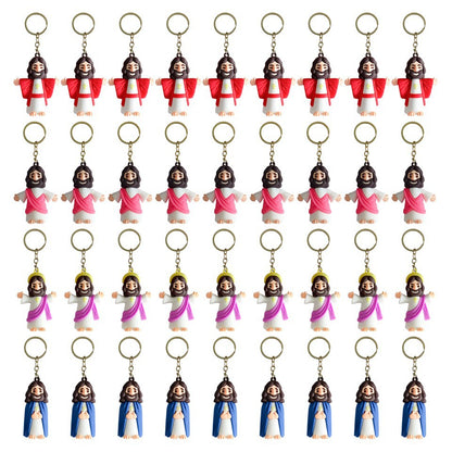 Easter figurine keychain