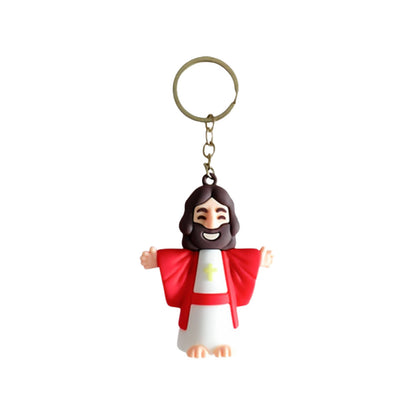 Easter figurine keychain