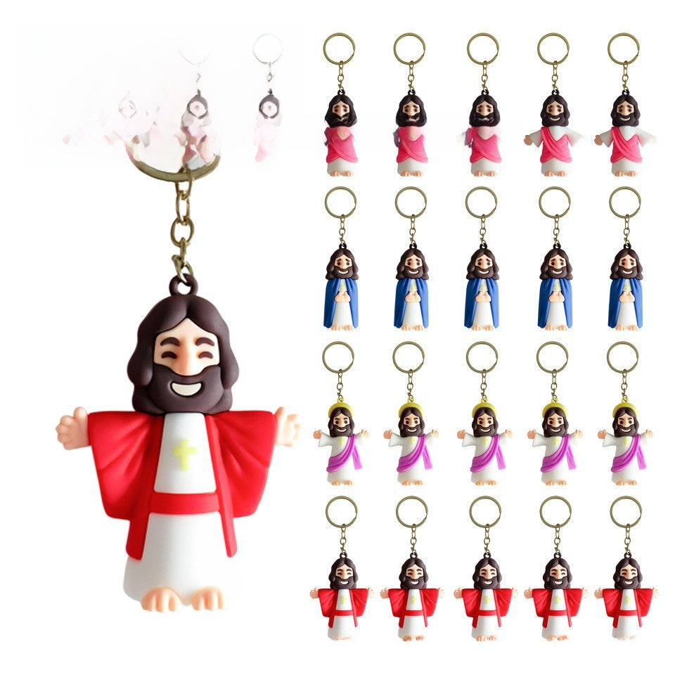 Easter figurine keychain