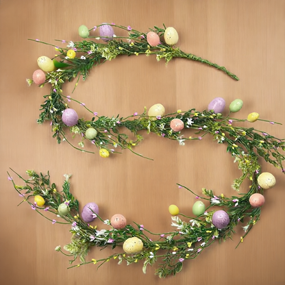 Easter wreath decoration