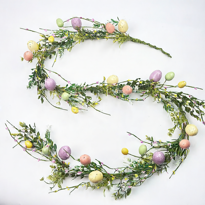 Easter wreath decoration