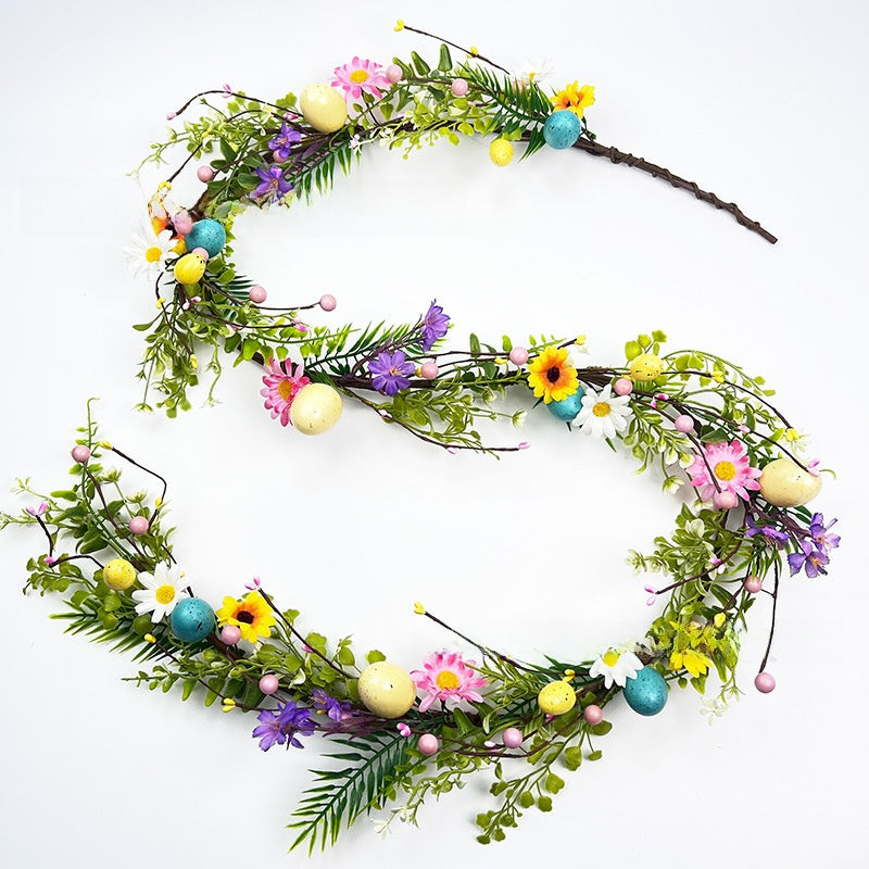 Easter wreath decoration
