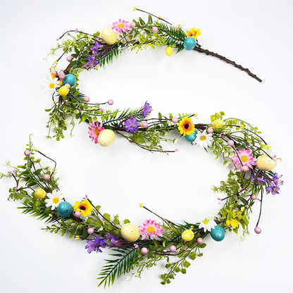 Easter wreath decoration