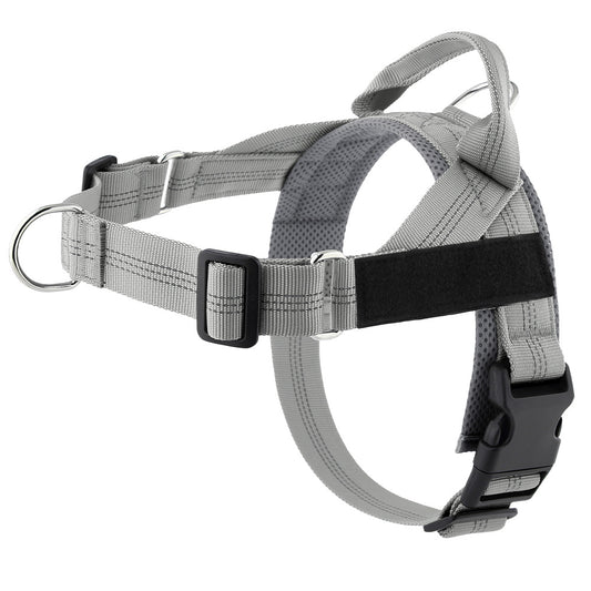Easy-Fit Lightweight No-Pull Harness Vest for Dogs – Anti-Burst Reflective Pet Harness for Border Collies and Active Breeds