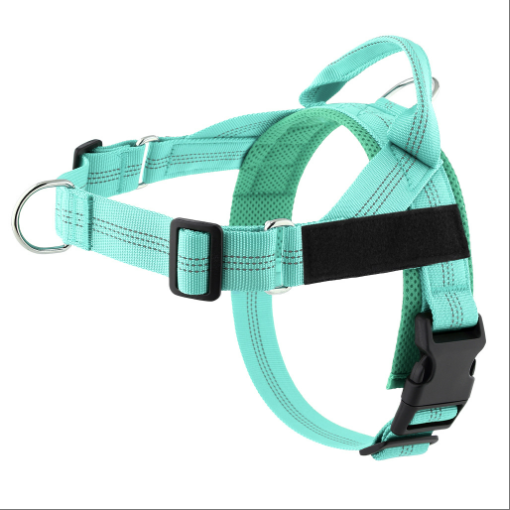 Easy-Fit Lightweight No-Pull Harness Vest for Dogs – Anti-Burst Reflective Pet Harness for Border Collies and Active Breeds