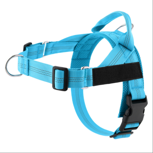 Easy-Fit Lightweight No-Pull Harness Vest for Dogs – Anti-Burst Reflective Pet Harness for Border Collies and Active Breeds