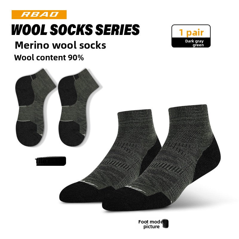 Merino Wool Sports Socks for Warm Daily Comfort Wear Pair