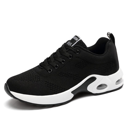 Women's Dense Mesh Fly-Knit Shoes for Running and Walking