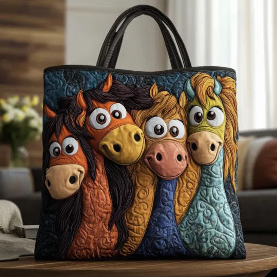 3D Fashion-Printed Tote Bag and Shoulder Bag