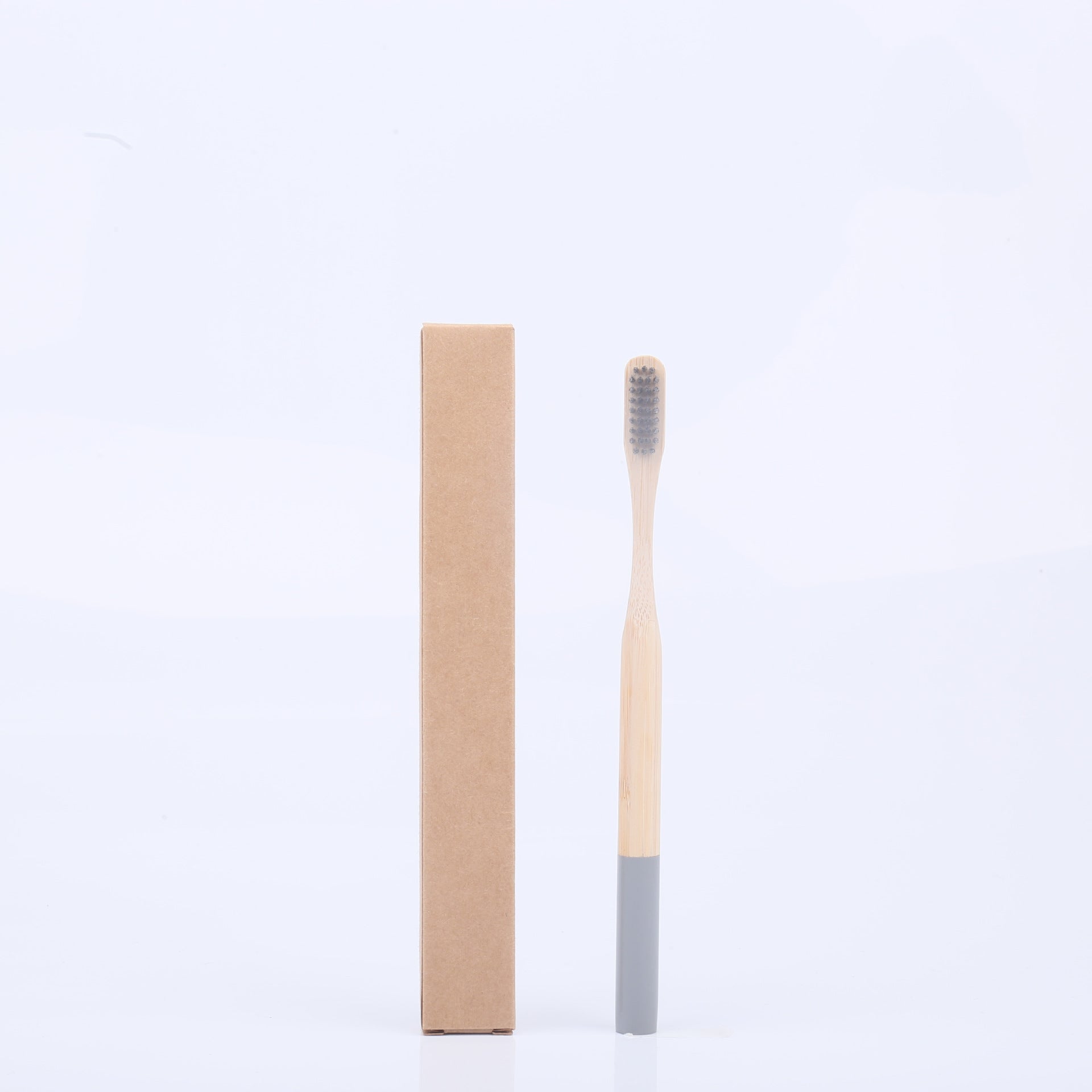 Eco-Friendly Bamboo Charcoal Toothbrush with Soft Bristles